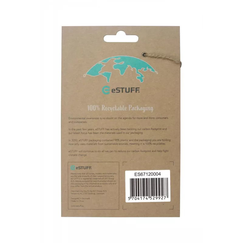 eSTUFF ES67120004 etui na telefon 17 cm (6,7 cala) pokrowiec czarny