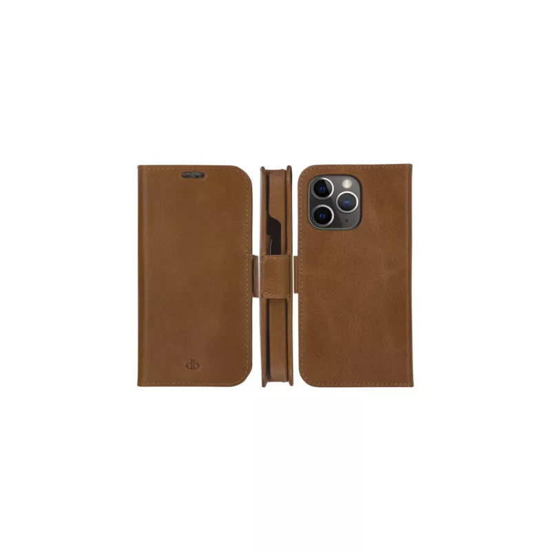 dbramante1928 Lynge - iPhone 12/12 Pro 6.1 cala - Tan, etui portfelowe, Apple, iPhone 12/12 Pro, 15.5 cm (6.1 cala), Tan