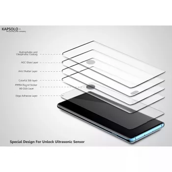 Hartowane szkło KAPSOLO Samsung Galaxy Note20 Ultra 5G
