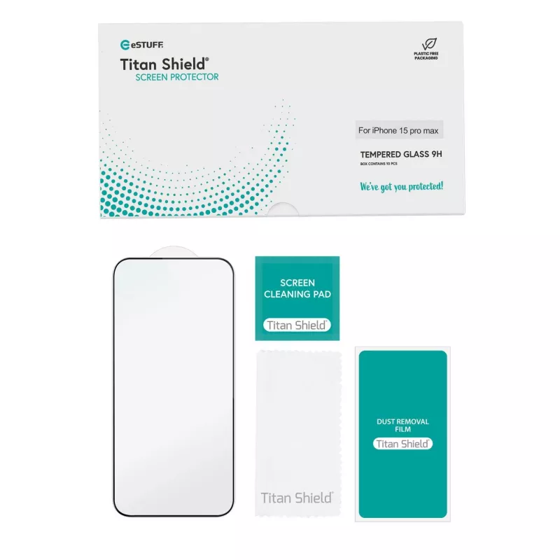 eSTUFF ES501416-10BULK folia ochronna na ekran/tył Clear Ochrona ekranu Apple 1 szt.