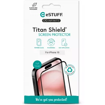 Przezroczysta folia ochronna eSTUFF ES501437 Apple 17 Pro Max/16 Pro Max Scratch Shock Resistant