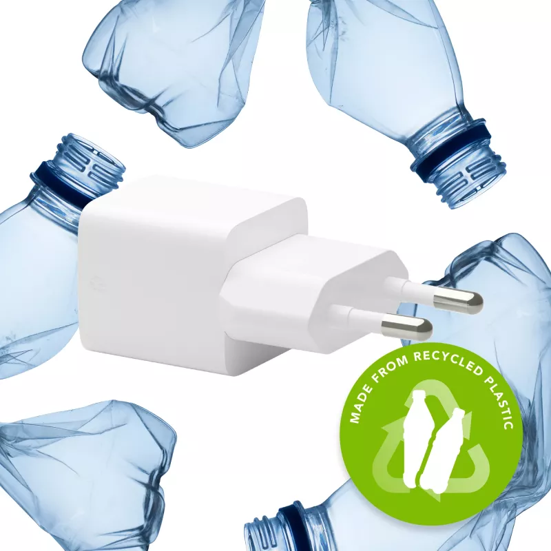 dbramante1928 re-charge Pro - ładowarka sieciowa EU USB-C 25W - W, do użytku wewnątrz pomieszczeń, AC, biała