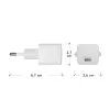 dbramante1928 re-charge Pro - ładowarka sieciowa EU USB-C 25W - W, do użytku wewnątrz pomieszczeń, AC, biała