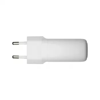 Ładowarka d bramante re-charge Pro EU – Wewnętrzna AC 110–240 V, USB‑C 65 W + USB‑A 18 W, Biała