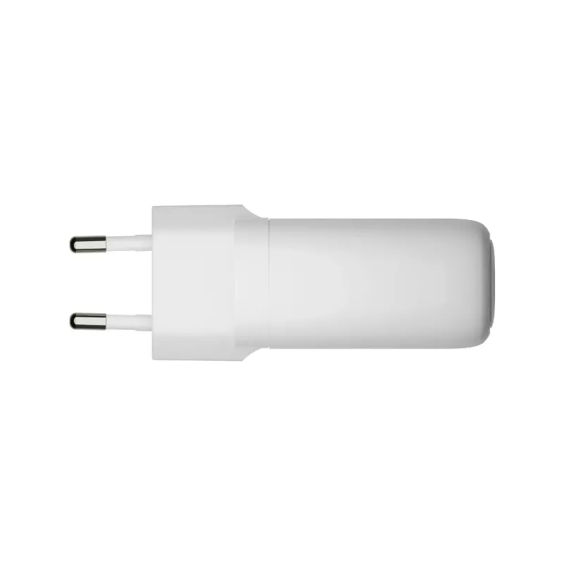 Ładowarka d bramante re-charge Pro EU – Wewnętrzna AC 110–240 V, USB‑C 65 W + USB‑A 18 W, Biała