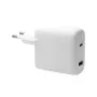 Ładowarka d bramante re-charge Pro EU – Wewnętrzna AC 110–240 V, USB‑C 65 W + USB‑A 18 W, Biała