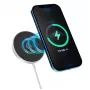 eSTUFF ES638100 ładowarka do urządzeń mobilnych Smartfon Aluminiowa AC Ładowanie bezprzewodowe Szybkie ładowanie Wewnętrzna