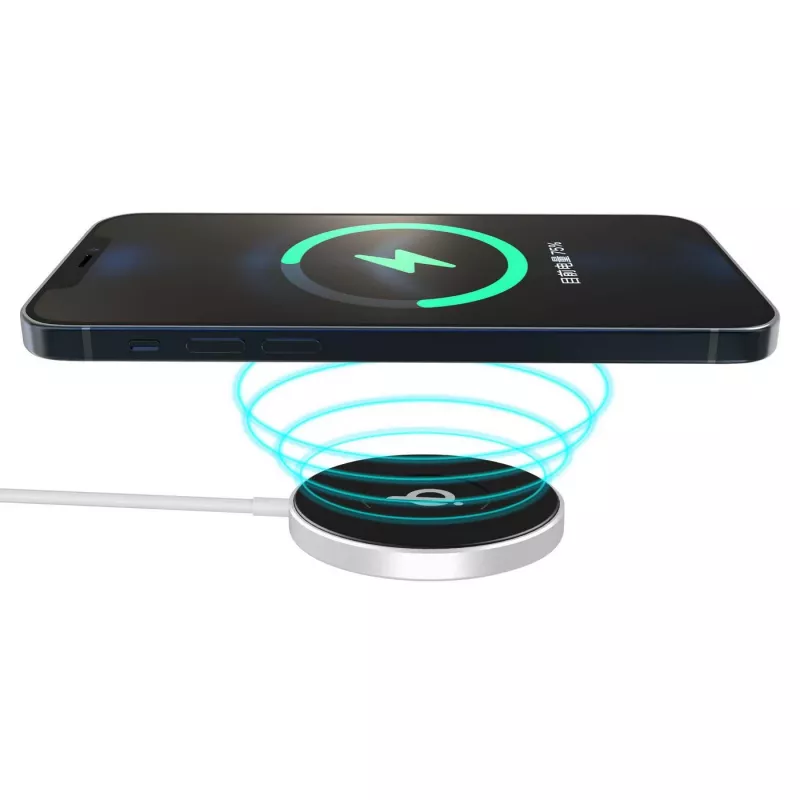 eSTUFF ES638100 ładowarka do urządzeń mobilnych Smartfon Aluminiowa AC Ładowanie bezprzewodowe Szybkie ładowanie Wewnętrzna