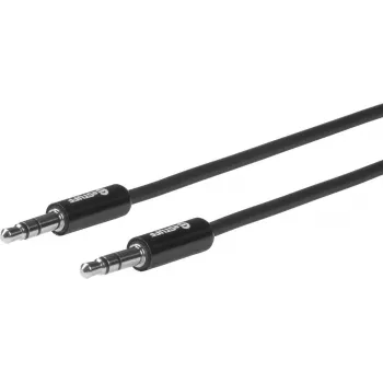 eSTUFF ES608001 kabel audio 0,5 m 3,5 mm Czarny