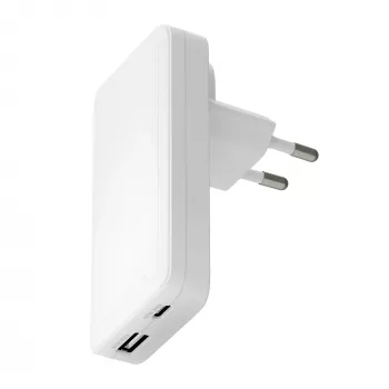 dbramante1928 Pro - smukła ładowarka EU/US - USB-C 65W + USB-A 30W - W