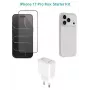 Zestaw zasilacza eSTUFF ES-KIT-IPH17PROMAX do iPhone 17 Pro Max z ładowarką i kablami