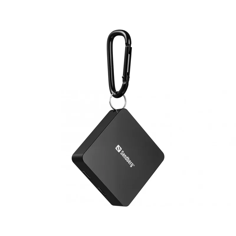Przenośna bateria Sandberg 3in1 Magnet Powerbank 5000, 5000 mAh