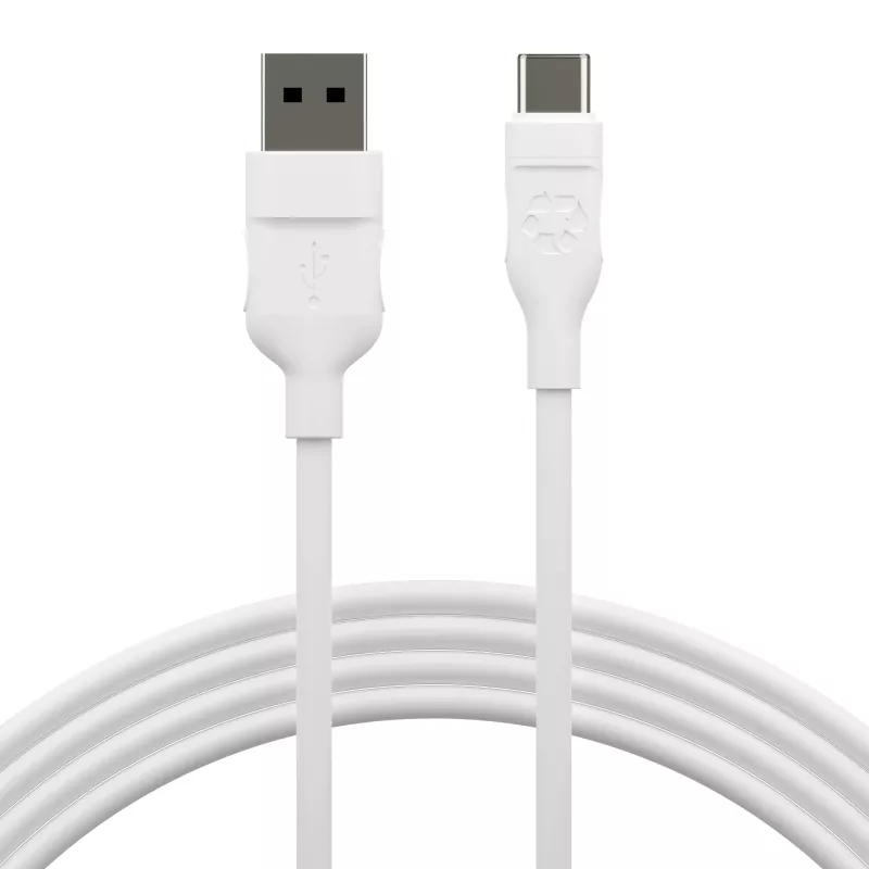 dbramante1928 re-charge Pro - Kabel 1,2 m USB-A na USB-C - biały, 1,2 m, USB A, USB C, USB 2.0, 0,48 Gbit/s, biały