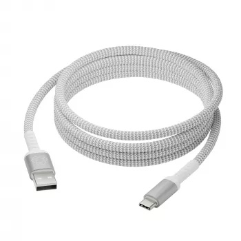 Kabel danych USB-A na USB-C d bramante re-charge Pro BRD kabel 2,5 m, USB 2.0, biały