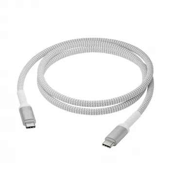 dbramante1928 re-charge Pro - kabel BRD 1,2 m USB-C do USB-C 100 W - biały
