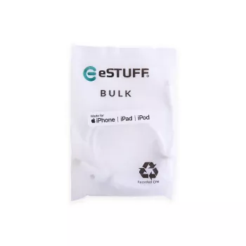 Kabel Lightning eSTUFF ES602170-BULK 1 m Biały USB C 2.4A