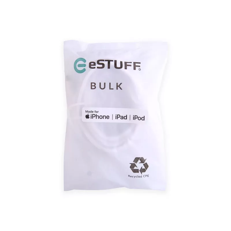 Kabel Lightning eSTUFF ES602370-BULK 3m USB C 2.4A