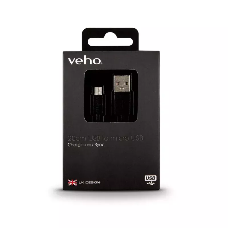 Kabel Veho Pebble USB-A na micro-USB VCL-001-M-20CM