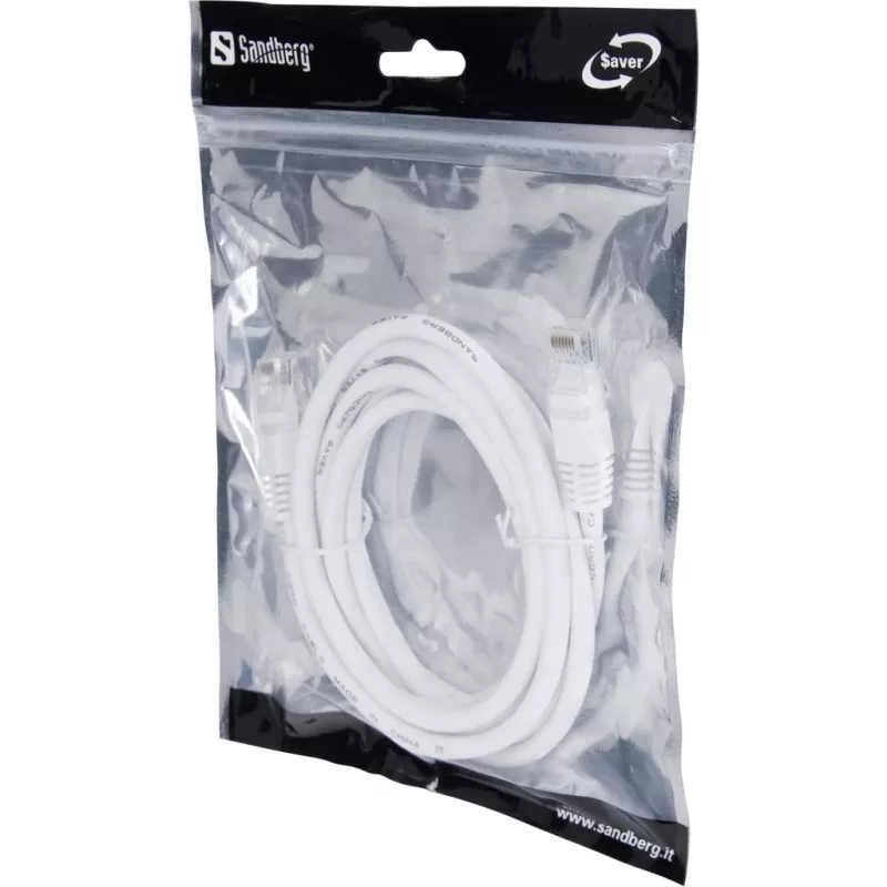Kabel sieciowy Sandberg UTP Cat6 2m RJ-45 Szary