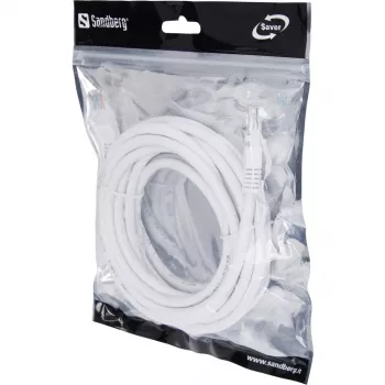 Kabel sieciowy Sandberg UTP Cat6 5m RJ-45 Szary