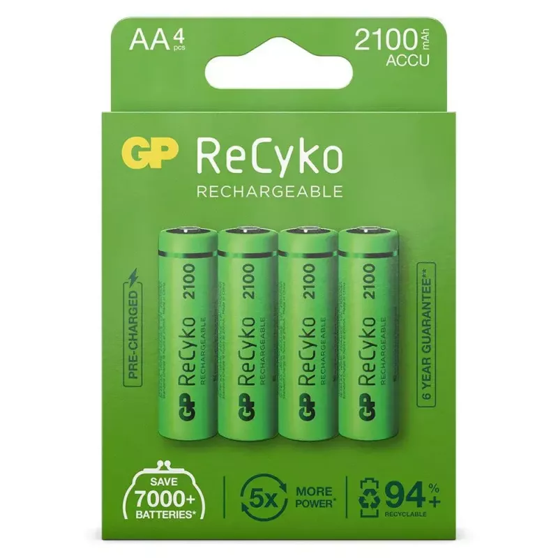 Akumulator GP baterie ReCyko+ 2100 mAh 4 szt. AA NiMH