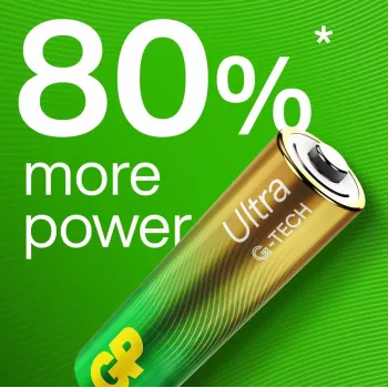 Bateria jednorazowa GP Batteries Ultra Alkaline GP15AU AA LR06 Alkaliczna 10 lat przechowywania