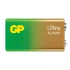 Bateria jednorazowa GP Batteries Ultra Alkaline GP1604AU 9V Alkaliczna
