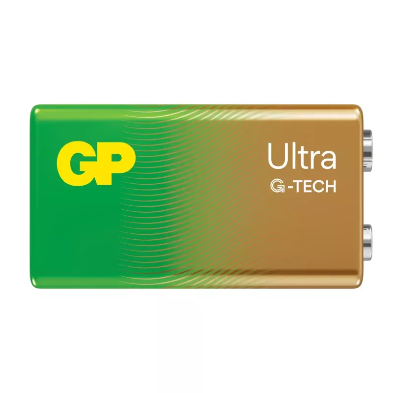 Bateria jednorazowa GP Batteries Ultra Alkaline GP1604AU 9V Alkaliczna
