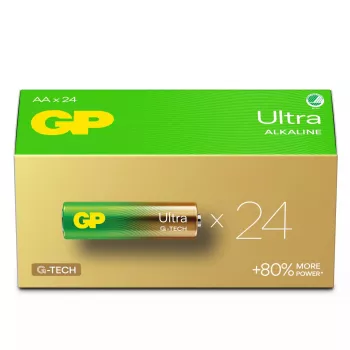 Bateria jednorazowa GP Batteries Ultra Alkaline GP15AU AA LR06 Alkaliczna 10 lat okresu przechowywania