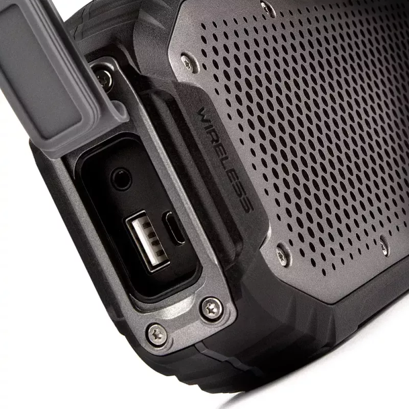 Przenośny głośnik stereo Veho MX-1 Czarny/Srebrny