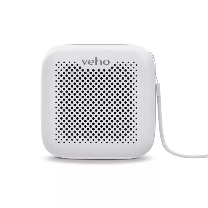 Przenośny głośnik mono Veho MZ-4 5W 100-16000Hz bezprzewodowy biały