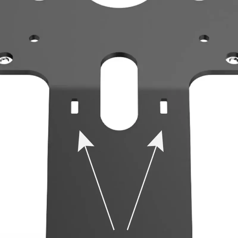 Stojak multimedialny Compulocks VESA Fixed 45 Degree Core Counter Stand Czarny Aluminium