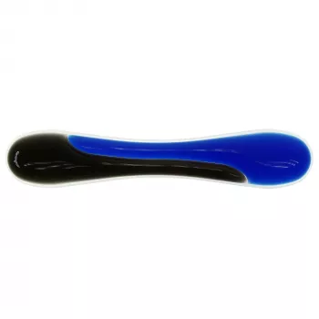 Kensington Duo Gel Podkładka pod nadgarstki do klawiatury — niebieski, czarny, niebieski, żel, Tajwan, MIL-STD-810H Metoda 504.3 Zanieczyszczenie płynami, 240 mm, 182 mm