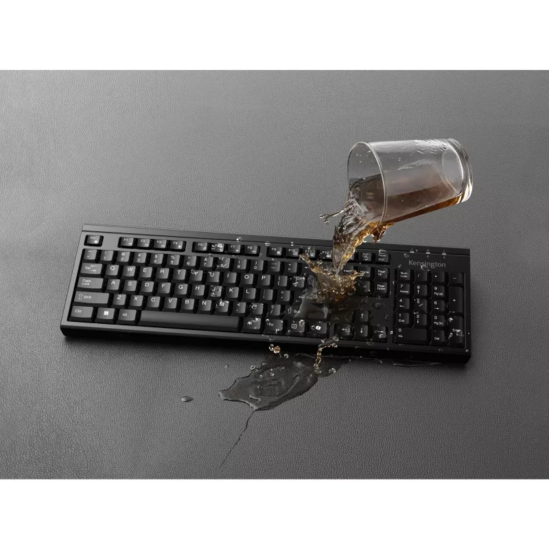 Bezprzewodowa klawiatura Kensington K75560PN pełnowymiarowa QWERTY czarna