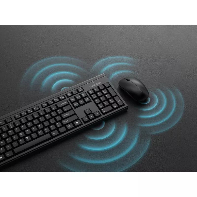 Bezprzewodowa klawiatura Kensington K75560PN pełnowymiarowa QWERTY czarna