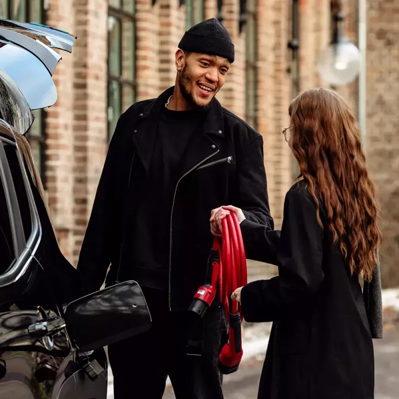 DEFA eConnect Czarny Type 2 7.5m 22kW 32A