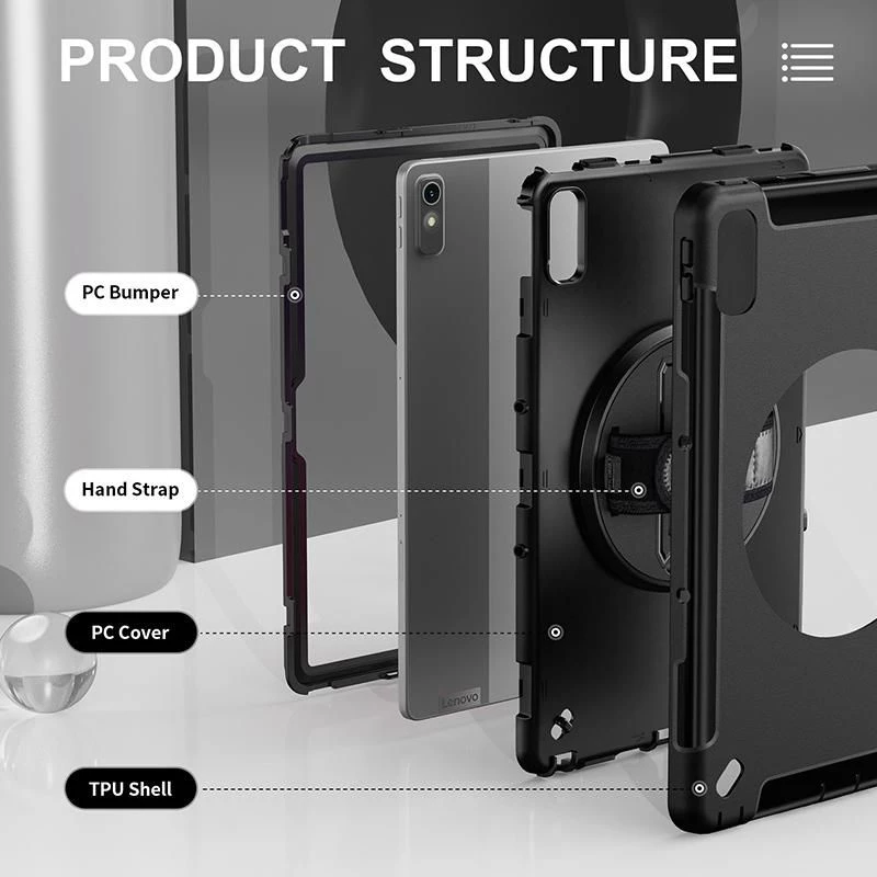 Etui na tablet eSTUFF ES68103001-BULK Lenovo 2 tryby podstawki