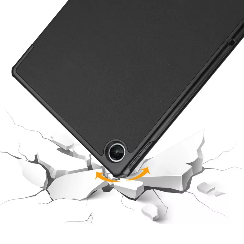 Etui eSTUFF ES685300-BULK do tabletu 26,9 cm (10,6 cala) Folio czarne