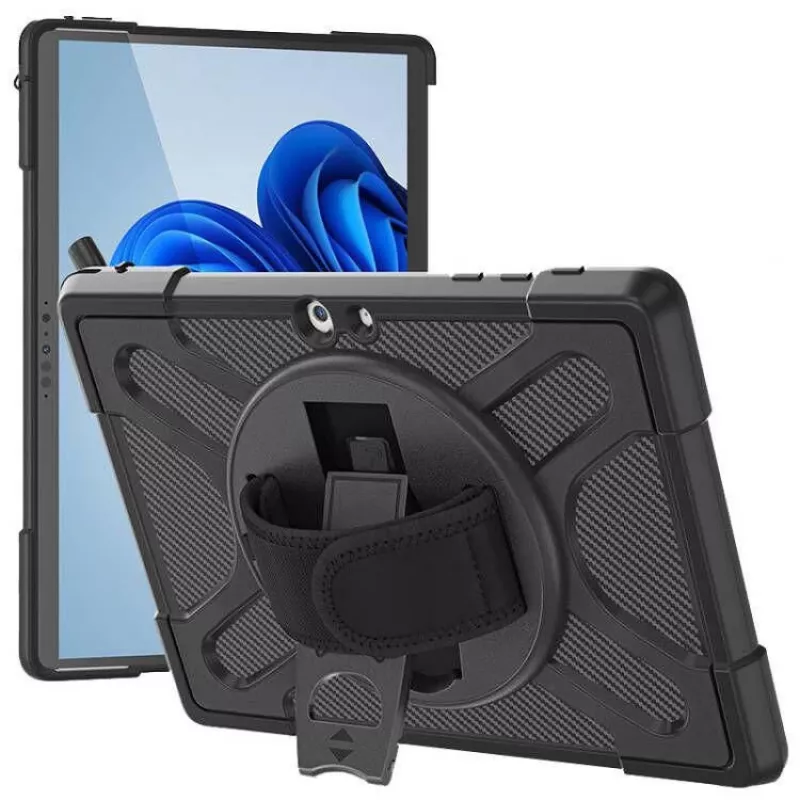 eSTUFF ES68290010-BULK etui na tablet 22,1 cm (8,7 cala) Pokrowiec Czarny