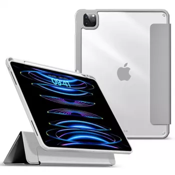 eSTUFF ES68202307-BULK etui na tablet 32,8 cm (12,9 cala) Folio Szary