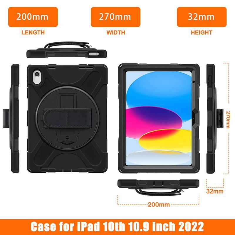 Etui eSTUFF ES681530-BULK na tablet 20,1 cm (7,9 cala) Pokrowiec Czarny