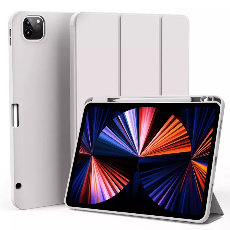 eSTUFF ES68201306-BULK etui na tablet 32,8 cm (12,9 cala) Folio szare