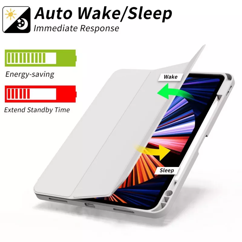 eSTUFF ES68201306-BULK etui na tablet 32,8 cm (12,9 cala) Folio szare