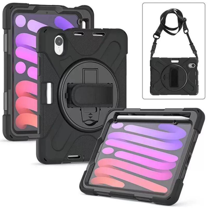 eSTUFF ES681555-BULK etui na tablet 21.1 cm (8.3 cala) Pokrowiec Czarny