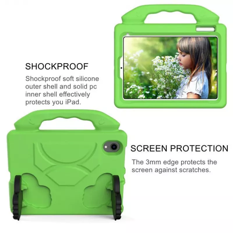 Cover eSTUFF ES682309-BULK for Apple iPad mini 2021 zielony