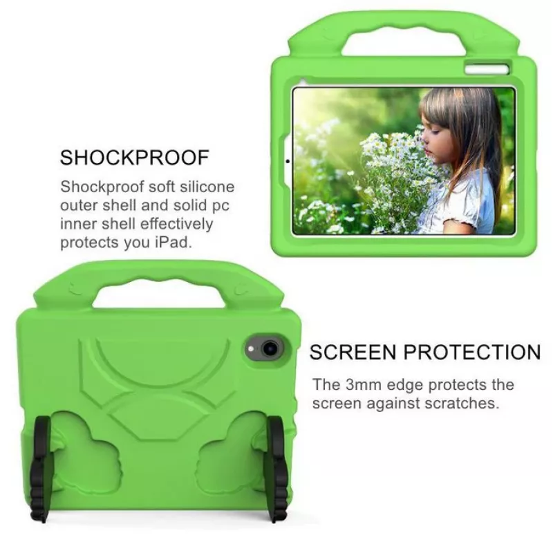 Cover eSTUFF ES682309-BULK for Apple iPad mini 2021 zielony