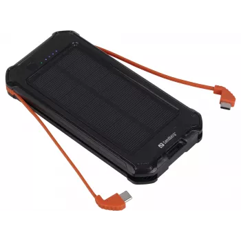 Powerbank Sandberg 3in1 Solar Powerbank 10000 10000 mAh 2A Czarny