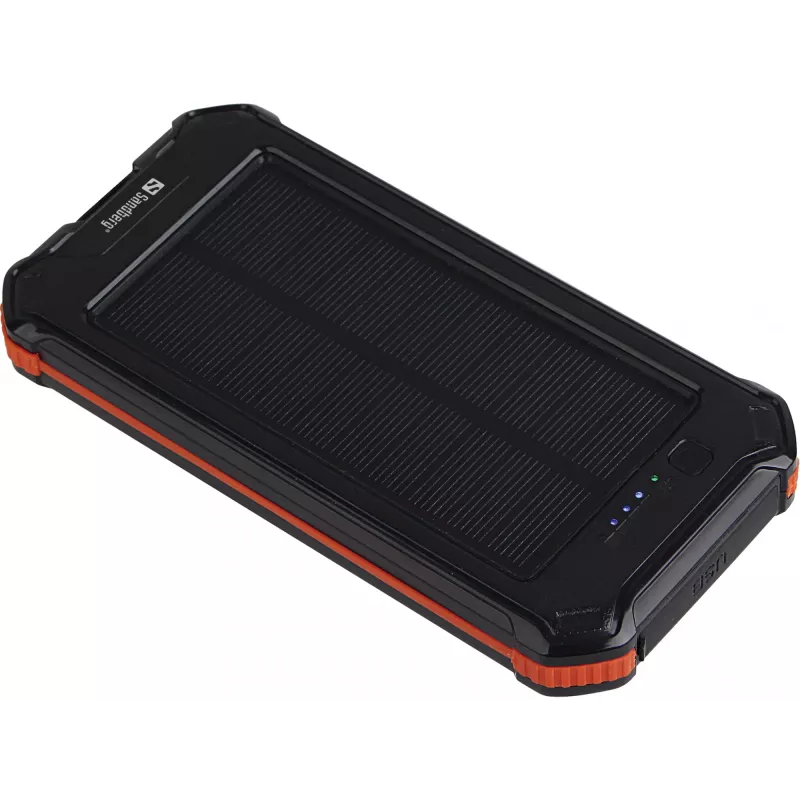 Powerbank Sandberg 3in1 Solar Powerbank 10000 10000 mAh 2A Czarny
