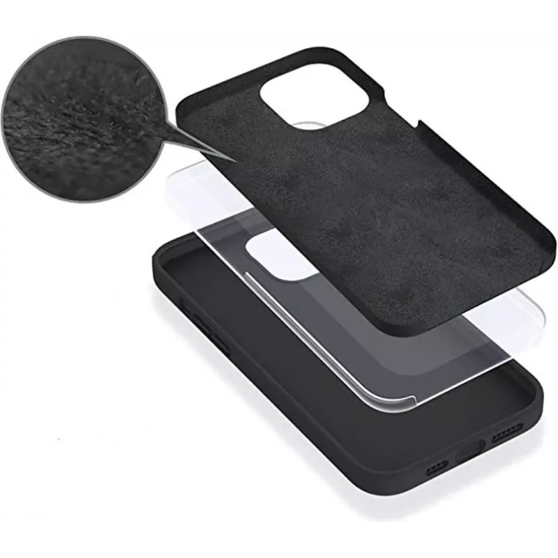 eSTUFF ES67120039-BULK etui na telefon 15,5 cm (6,1 cala) pokrowiec Czarny
