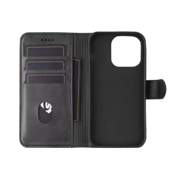 eSTUFF ES67110003-BULK etui na telefon typu etui-portfel Czarny
